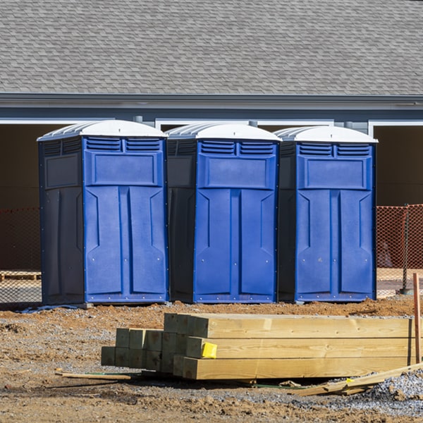 how do you ensure the portable toilets are secure and safe from vandalism during an event in Corona de Tucson